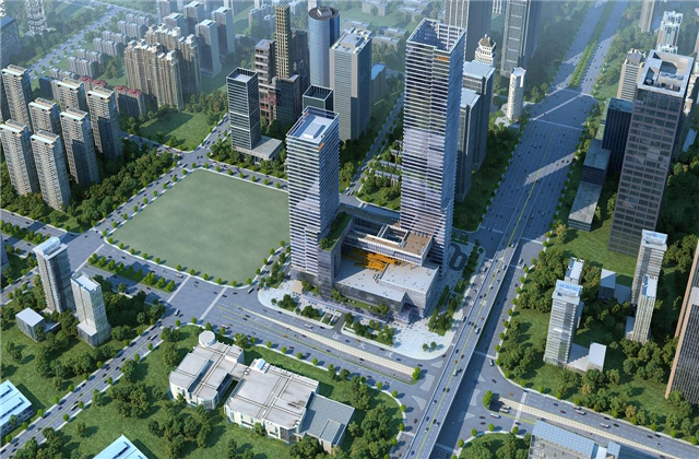 DB真人智汇安装成功中标阿里巴巴华中总部机电项目